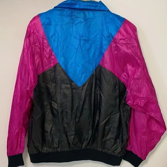Vintage Retro River Edge Windbreaker Jacket - Picture 7 of 10